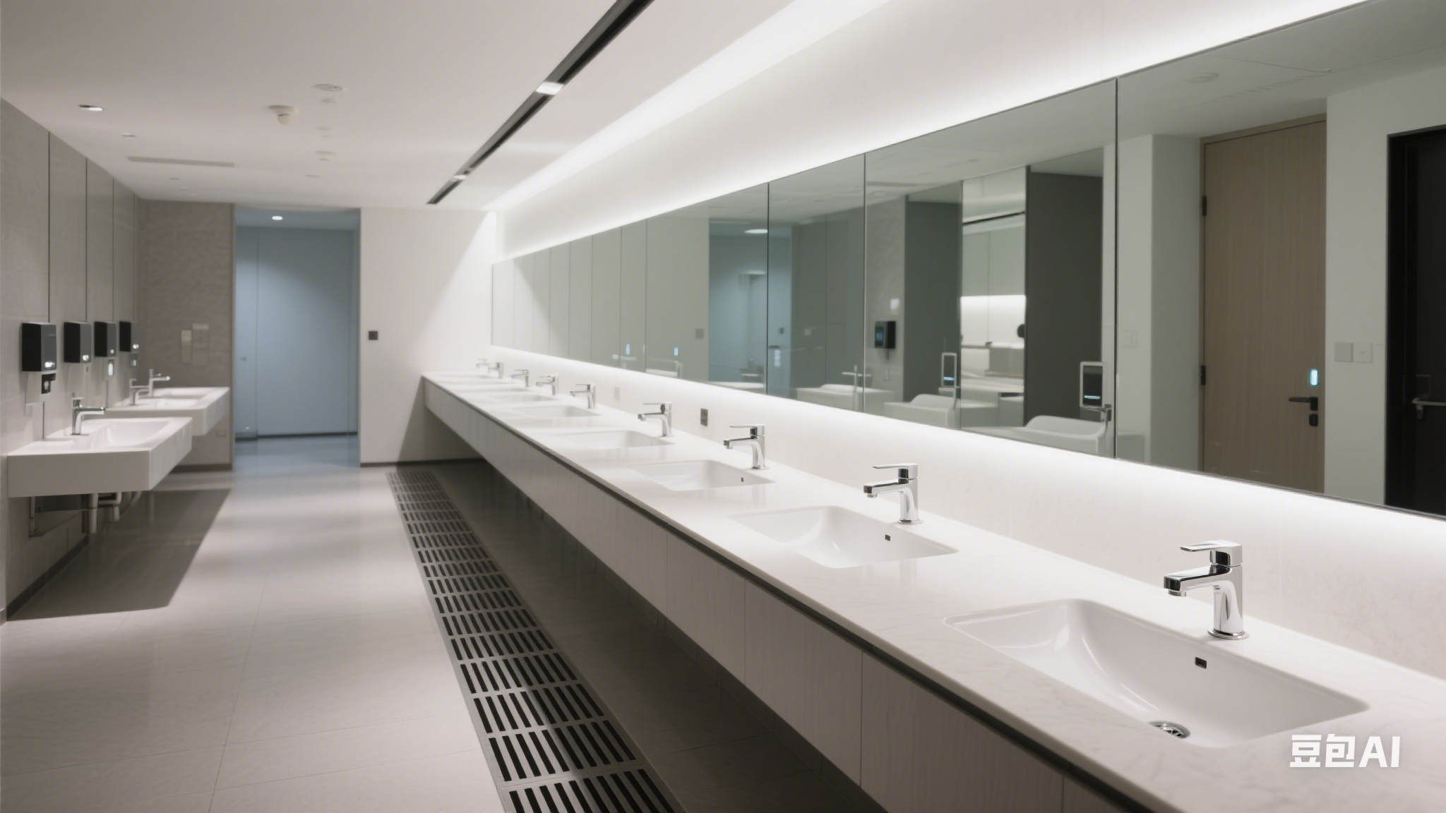 Hotel Public Restroom